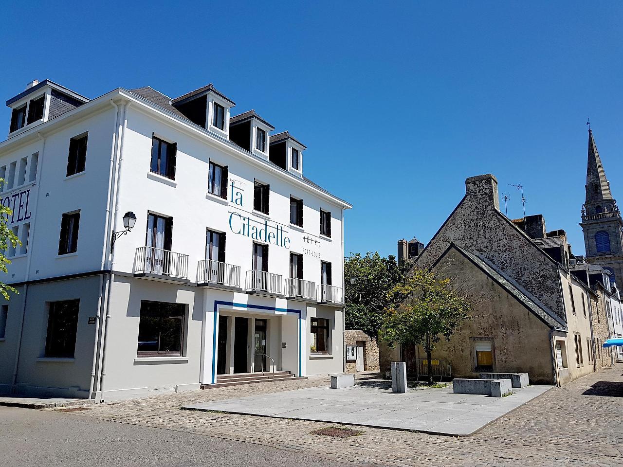 Hotel Spa De La Citadelle Lorient ปอร์-หลุยส์ ภายนอก รูปภาพ