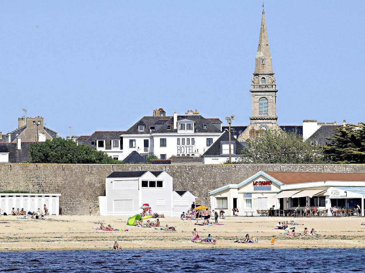 Hotel Spa De La Citadelle Lorient ปอร์-หลุยส์ ภายนอก รูปภาพ