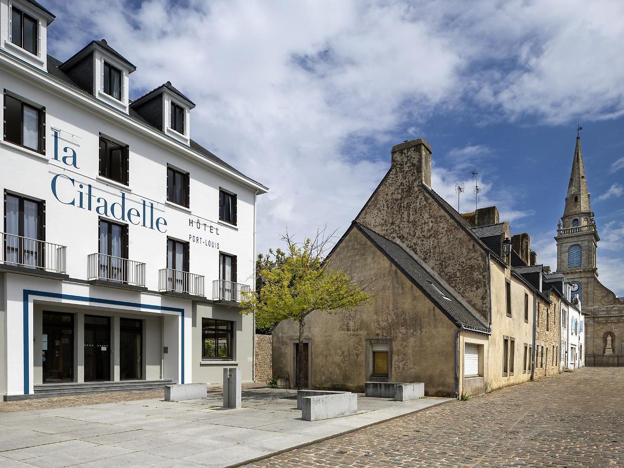 Hotel Spa De La Citadelle Lorient ปอร์-หลุยส์ ภายนอก รูปภาพ