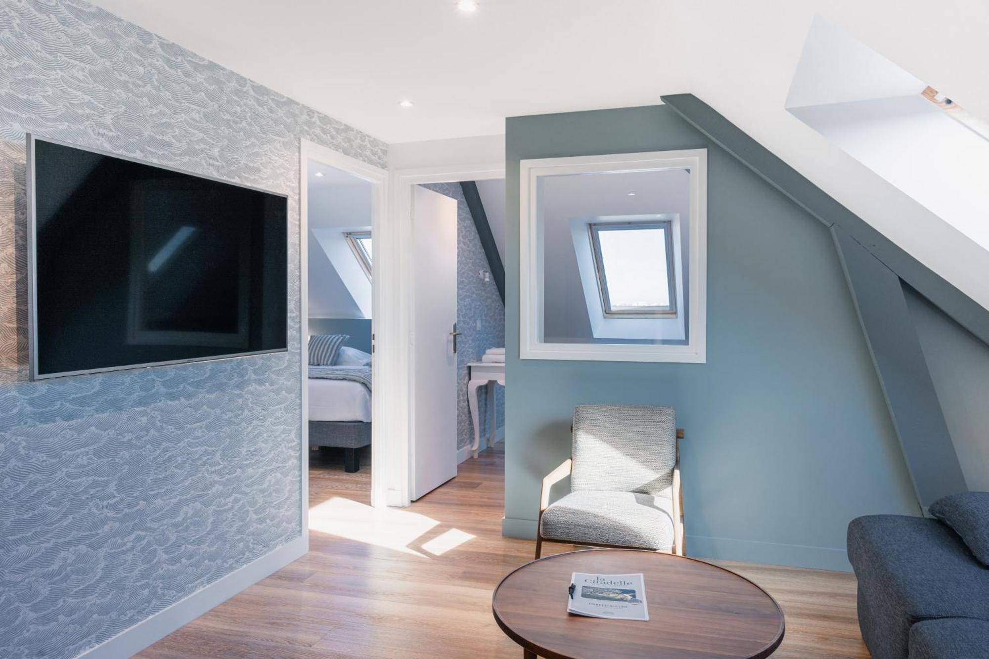 Hotel Spa De La Citadelle Lorient ปอร์-หลุยส์ ภายนอก รูปภาพ