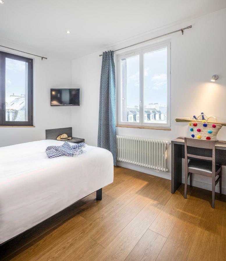 Hotel Spa De La Citadelle Lorient ปอร์-หลุยส์ ภายนอก รูปภาพ