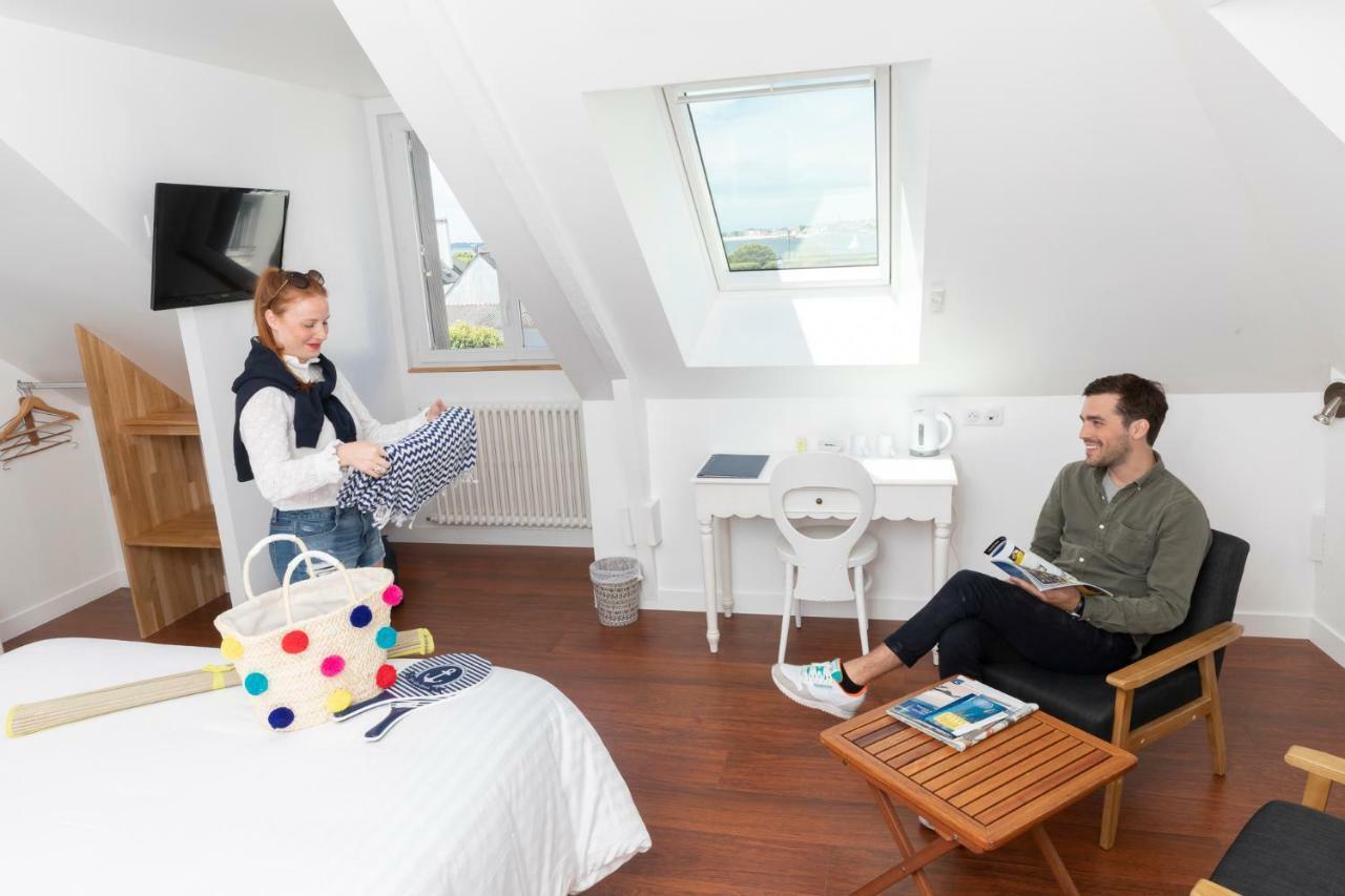 Hotel Spa De La Citadelle Lorient ปอร์-หลุยส์ ภายนอก รูปภาพ