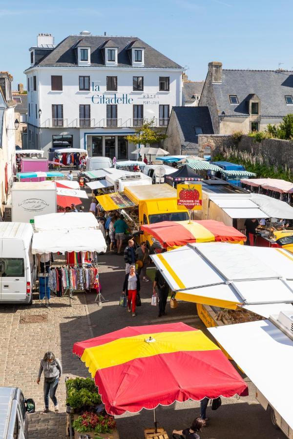 Hotel Spa De La Citadelle Lorient ปอร์-หลุยส์ ภายนอก รูปภาพ